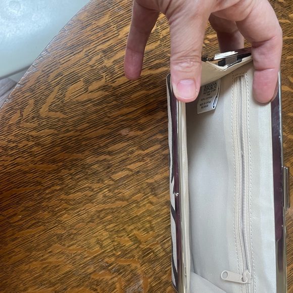 Banana Republic zebra print Clutch / Wallet - Picture 2 of 4